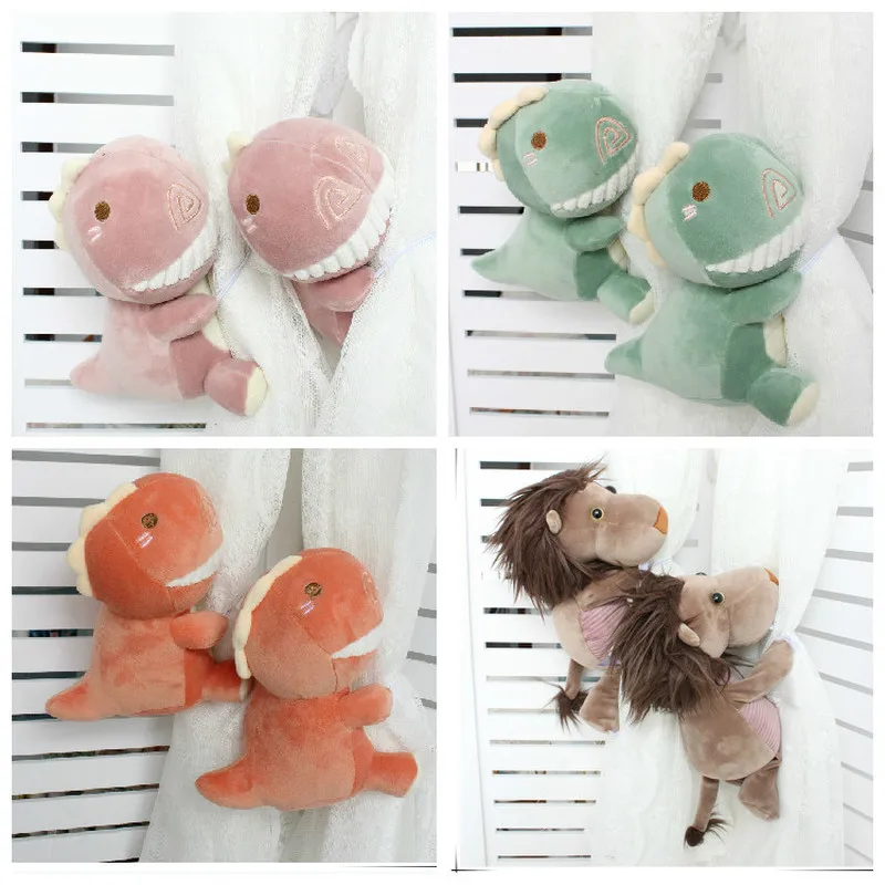 2Pcs Curtain Straps Plush Toy Dinosaur Cute Curtain Accessories Straps European Creative Curtains Buckle Living Room Decoration
2Pcs Curtain Straps Plush Toy Dinosaur Cute Curtain Accessories Straps European Creative Curtains Buckle Living Room Decoration