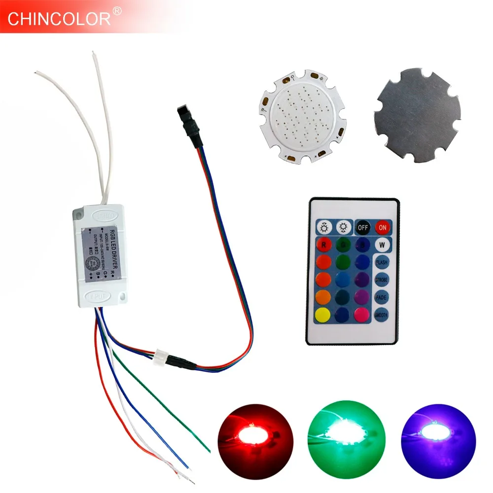 LED RGB COB чип с контроллером Diver источник освещения 6 Вт 300мА DIY прожектор светильник трубка лампа потолочный светильник лампа JQ
LED RGB COB чип с контроллером Diver источник освещения 6 Вт 300мА DIY прожектор светильник трубка лампа потолочный светильник лампа JQ