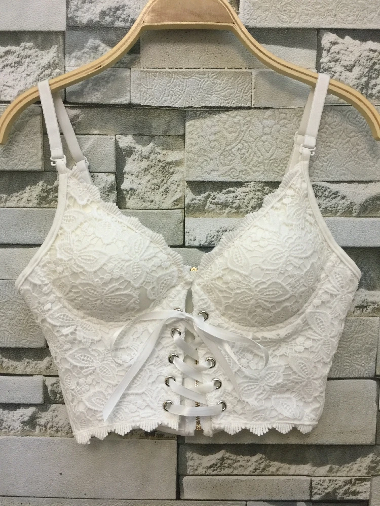 P32 New Summer Sexy Women Vintage Embroidery Lace Up Bandage Bralet Women's Bustier Corset Wedding Party Cropped Tube Tops
P32 New Summer Sexy Women Vintage Embroidery Lace Up Bandage Bralet Women's Bustier Corset Wedding Party Cropped Tube Tops