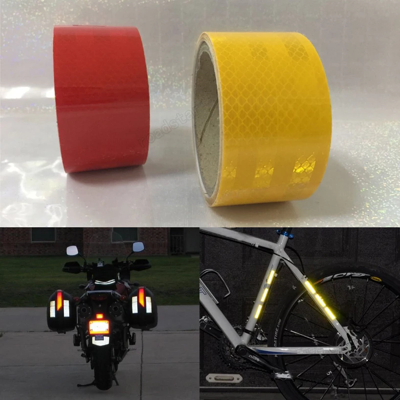 50mm X 3m Reflective Bicycle Stickers Adhesive Tape For Bike Safety White Red Yellow Reflective Bike Stickers
50mm X 3m Reflective Bicycle Stickers Adhesive Tape For Bike Safety White Red Yellow Reflective Bike Stickers