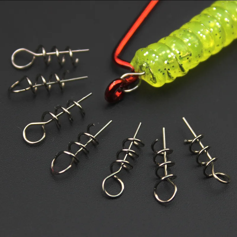 100pcs Spring Lock Pin Fishing Crank Hook for Soft Baits Connector Hooks Fixed Pins Latch Pin Fishing Accessories Tackle Tools
100pcs Spring Lock Pin Fishing Crank Hook for Soft Baits Connector Hooks Fixed Pins Latch Pin Fishing Accessories Tackle Tools