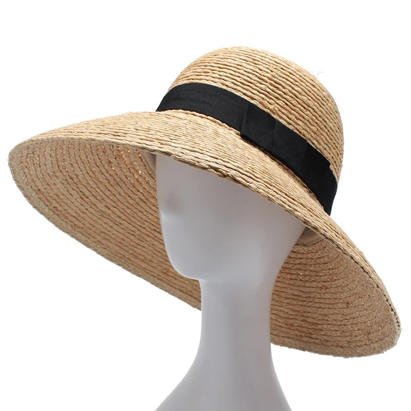 New Raffia Women Straw Summer Sun Hats For Ladies Beach Hat Fashion Handmade Large Wide Brim Bucket Visor Caps Gift
New Raffia Women Straw Summer Sun Hats For Ladies Beach Hat Fashion Handmade Large Wide Brim Bucket Visor Caps Gift