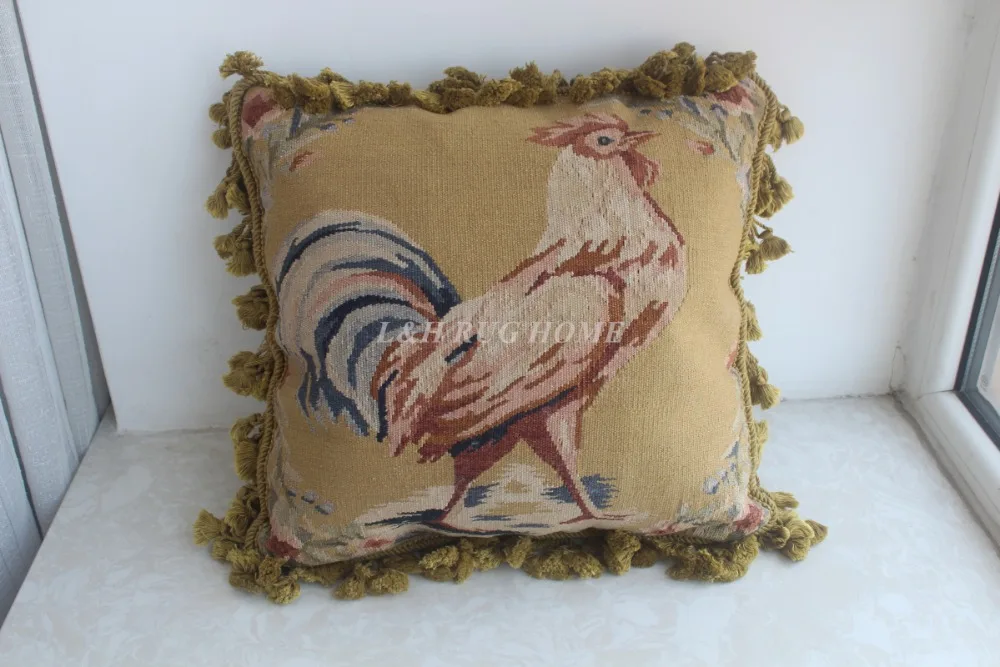 Подушка ручной работы Aubusson из 100% новозеландской шерсти, 16x16 дюймов (40x40 см), бесплатная доставка
Подушка ручной работы Aubusson из 100% новозеландской шерсти, 16x16 дюймов (40x40 см), бесплатная доставка