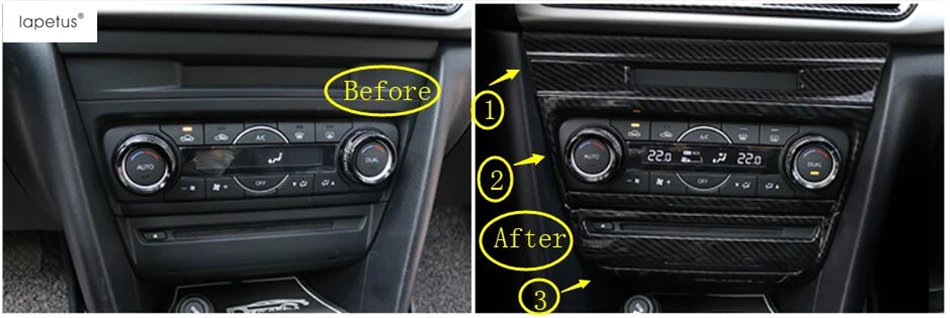 Lapetus Accessories For Mazda 3 AXELA Sedan Hatchback 2017 2018 Multimedia Air Condition + CD Panel Outlet Vent Cover Kit Trim
Lapetus Accessories For Mazda 3 AXELA Sedan Hatchback 2017 2018 Multimedia Air Condition + CD Panel Outlet Vent Cover Kit Trim
