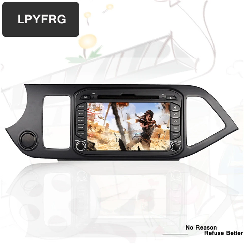 4G 8 "android 10 0 4 Гб RAM DAB + SWC автомобильный DVD плеер Радио стерео для Kia Morning Picanto 2011 2012