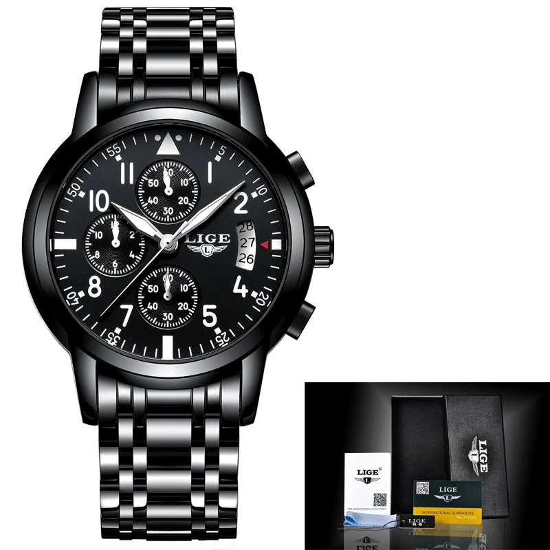 Watch Men 2018 Mens Watches Top Brand Luxury Quartz Wristwatch Men Military Full Steel Waterproof Sport Watch Relogio Masculino
Watch Men 2018 Mens Watches Top Brand Luxury Quartz Wristwatch Men Military Full Steel Waterproof Sport Watch Relogio Masculino