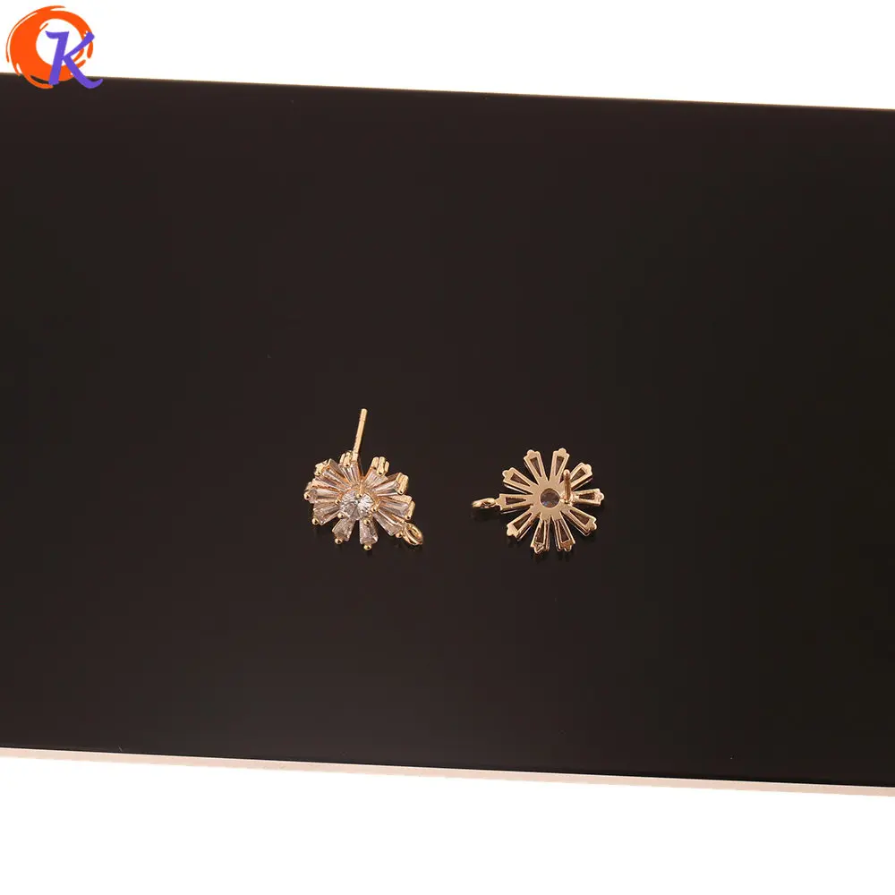 Cordial Design 20Pcs 12*16MM Jewelry Accessories/Earrings Stud/Genuine Gold Plating/Hand Made/Charms Jewelry/Earring Findings
Cordial Design 20Pcs 12*16MM Jewelry Accessories/Earrings Stud/Genuine Gold Plating/Hand Made/Charms Jewelry/Earring Findings