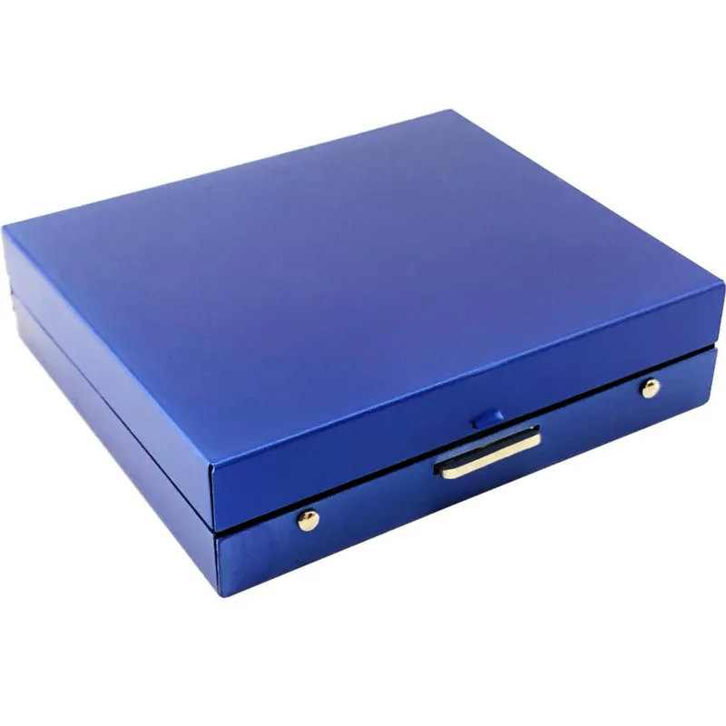 Foreign Trade Hot Aluminum Metal Blue Solid Lucky Rounded Dice5 with Metal Collection Box
Foreign Trade Hot Aluminum Metal Blue Solid Lucky Rounded Dice5 with Metal Collection Box