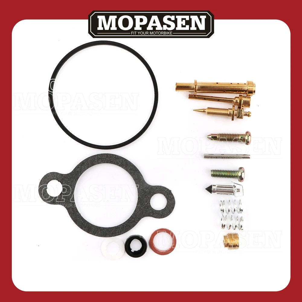 Motorbike Fuel System Parts Carburetor Rebuild Kit Carb Repair Kit for Mule 520 / 550 Motorcycle Replacement Accessories Motor 
Motorbike Fuel System Parts Carburetor Rebuild Kit Carb Repair Kit for Mule 520 / 550 Motorcycle Replacement Accessories Motor
