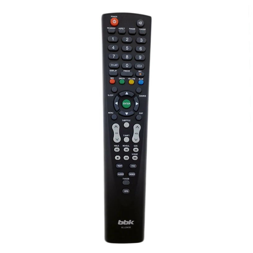 Original Remote Control RC-LEM100 (RC-LEM101) For BBK LCD LED TV LED-2272FD LEM3281FDT LEM3282DT LEM2281FDT LEM3279F LEM2285FDTG
Original Remote Control RC-LEM100 (RC-LEM101) For BBK LCD LED TV LED-2272FD LEM3281FDT LEM3282DT LEM2281FDT LEM3279F LEM2285FDTG