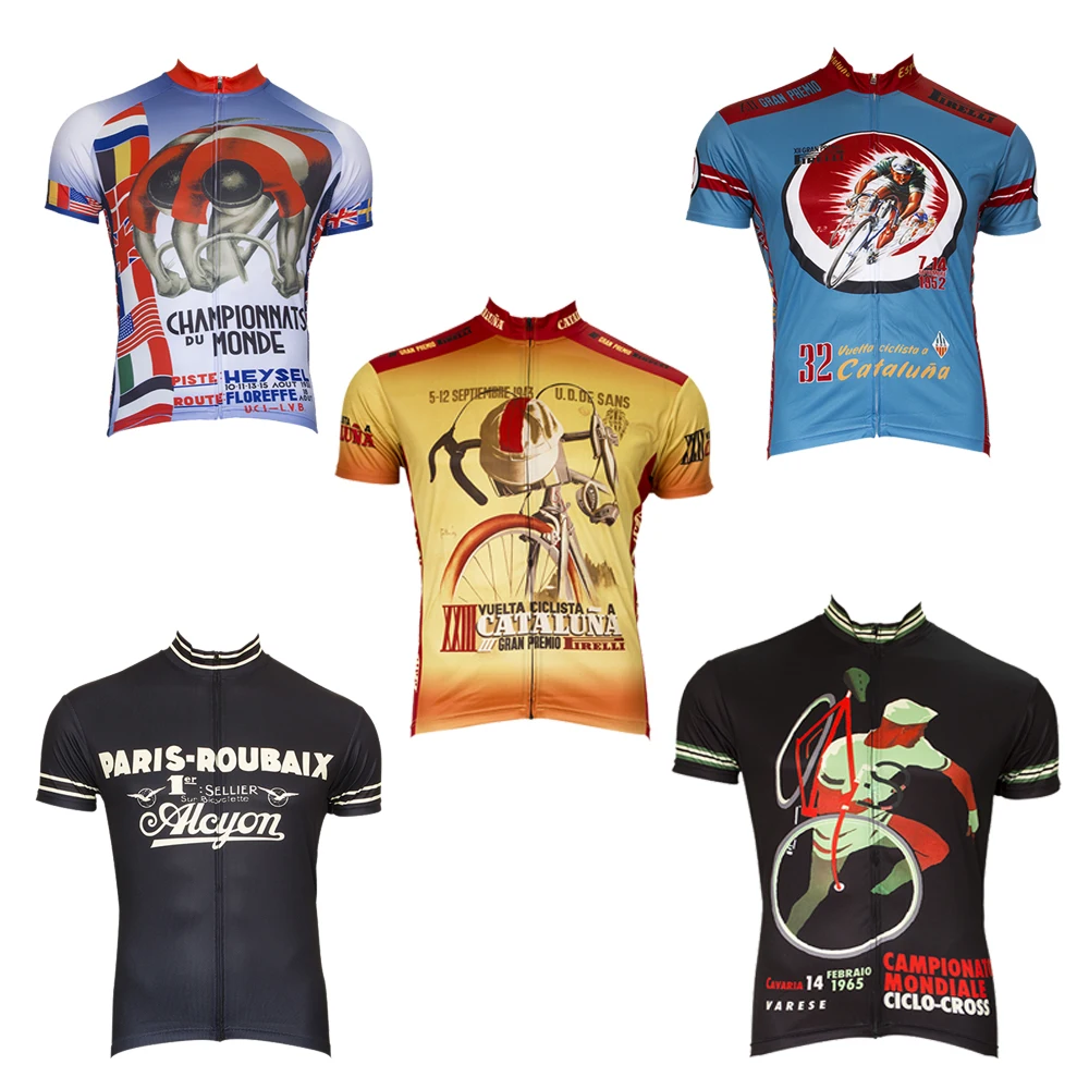 Summer Retro cycling jersey bike wear men Short sleeve classic cycling clothing MTB ropa Ciclismo maillot outdoor clothes
Summer Retro cycling jersey bike wear men Short sleeve classic cycling clothing MTB ropa Ciclismo maillot outdoor clothes