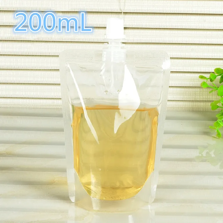 8*20cm 200ml 50Pcs/ Lot Jelly Juice Liquid Clear Plastic Spout Pack Bag Drinking Milk Shampoo Storage PE Poly Spout Pack Pouch
8*20cm 200ml 50Pcs/ Lot Jelly Juice Liquid Clear Plastic Spout Pack Bag Drinking Milk Shampoo Storage PE Poly Spout Pack Pouch