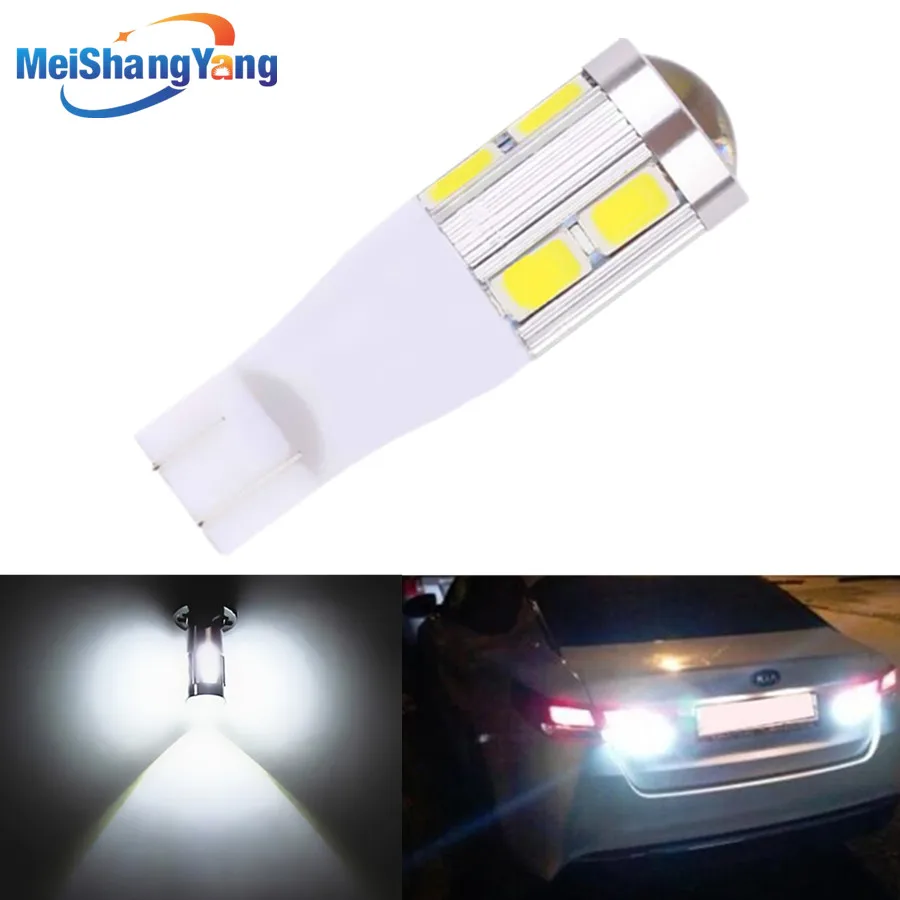 1x T10 194 192 921 Super Bright 10 SMD 5630 5730 LED Auto Parking Light W5W WY5W 501 Car Reading Lamp Wedge Tail Side Bulb DC12V
1x T10 194 192 921 Super Bright 10 SMD 5630 5730 LED Auto Parking Light W5W WY5W 501 Car Reading Lamp Wedge Tail Side Bulb DC12V