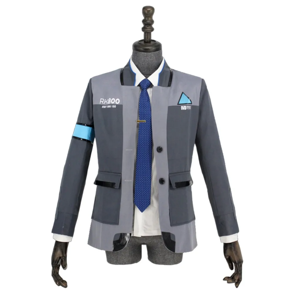 Костюм для косплея дбх Коннор RK800, костюм агента, Униформа, плотный костюм Unifrom для косплея на Хэллоуин
Костюм для косплея дбх Коннор RK800, костюм агента, Униформа, плотный костюм Unifrom для косплея на Хэллоуин