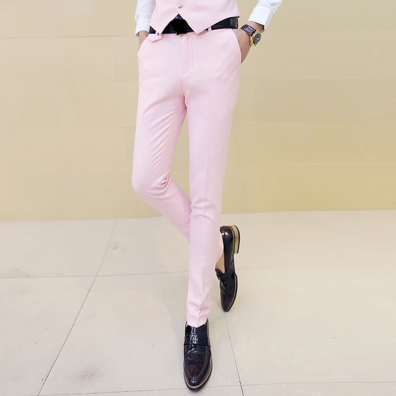 2019 New Fashion Solid Color Official Business Slim Mens Suit Pants Groom Wedding Dress Stage Performance Men Suit Trousers
2019 New Fashion Solid Color Official Business Slim Mens Suit Pants Groom Wedding Dress Stage Performance Men Suit Trousers