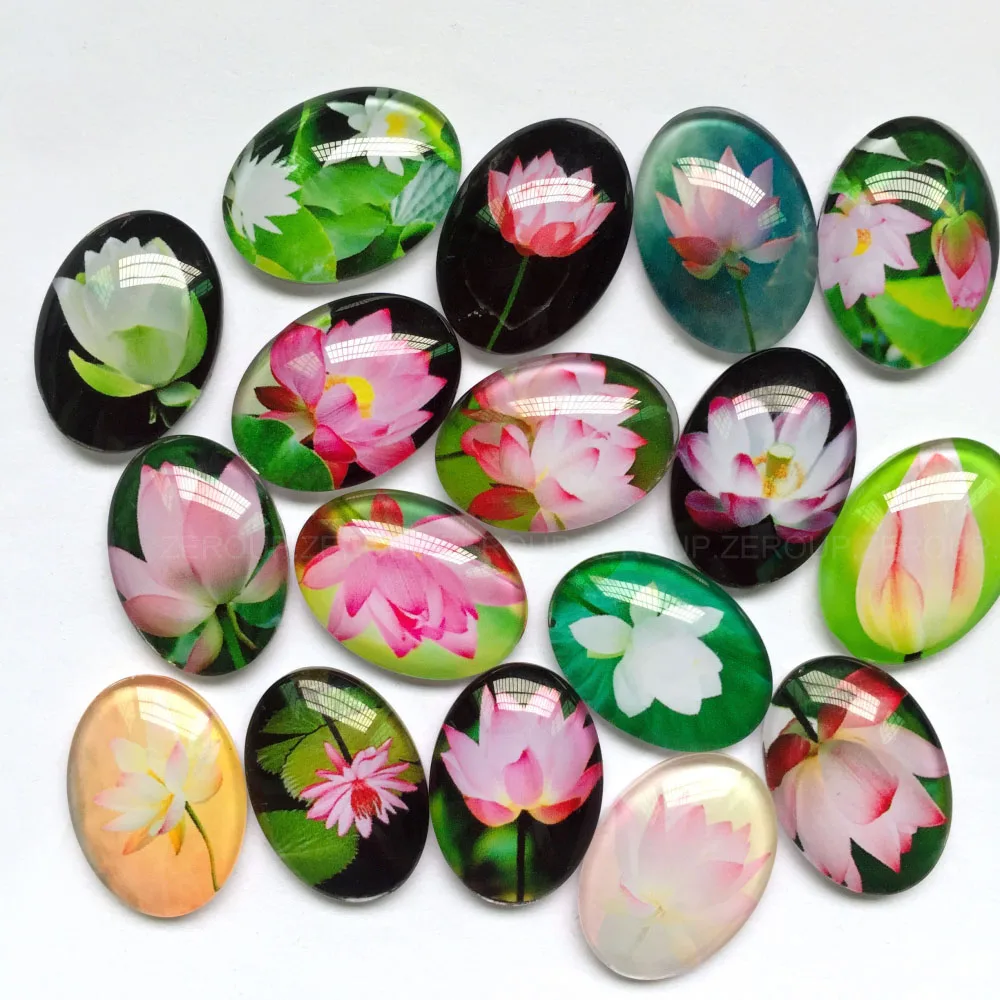 ZEROUP 2 Sizes Oval Photo Glass Cabochon Mixed Patterns Fit Pendant Base Setting for Flat Back Jewelry TP-300
ZEROUP 2 Sizes Oval Photo Glass Cabochon Mixed Patterns Fit Pendant Base Setting for Flat Back Jewelry TP-300