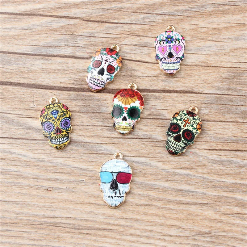 Trendy 10pcs Drop Oil Printing Pattern Shantou Jewelry Enamel Charms Bracelet Necklace Pendant For Women Craft Gift
Trendy 10pcs Drop Oil Printing Pattern Shantou Jewelry Enamel Charms Bracelet Necklace Pendant For Women Craft Gift
