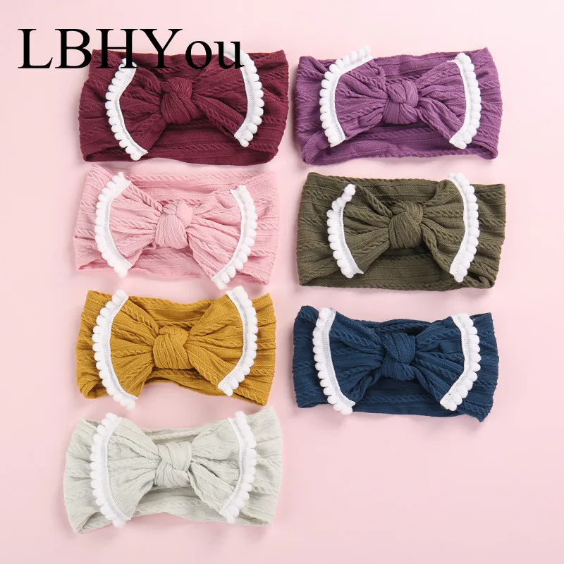 20pcs/lot Fashion Wide Bows Nylon Headbands,Baby Girls Knotbow Cable Knit Turban Headband,Elastic Cotton Pompom Trim Head Wraps
20pcs/lot Fashion Wide Bows Nylon Headbands,Baby Girls Knotbow Cable Knit Turban Headband,Elastic Cotton Pompom Trim Head Wraps