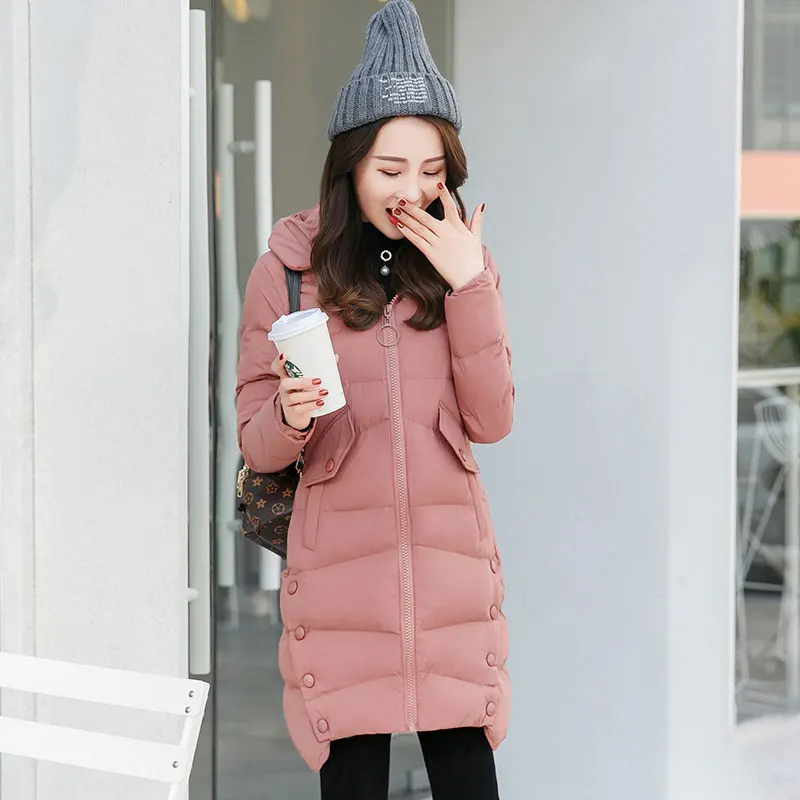 2019 new winter women cotton jacket female hooded loose cotton parkas medium length thicken keep warm female cotton jackets L147
2019 new winter women cotton jacket female hooded loose cotton parkas medium length thicken keep warm female cotton jackets L147