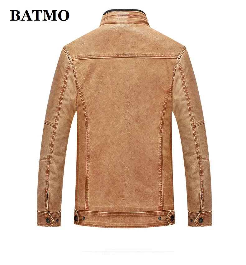 BATMO 2019 new arrival autumn high quality PU casual jackets men,men's fashion PU jackets ,plus-size XL-5XL
BATMO 2019 new arrival autumn high quality PU casual jackets men,men's fashion PU jackets ,plus-size XL-5XL