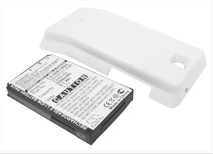 Cameron Sino 2200mAh battery for DOPOD A6288 for HTC A6262 Hero T-MOBILE G2 Touch
Cameron Sino 2200mAh battery for DOPOD A6288 for HTC A6262 Hero T-MOBILE G2 Touch