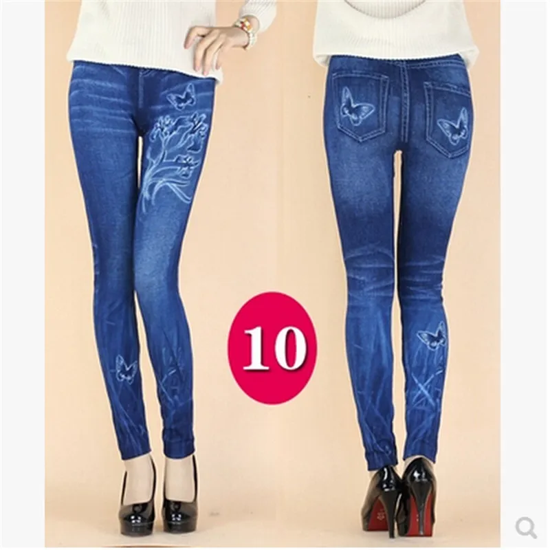 Imitation cowboy Leggings Women High waist jeans 2016 Latest Big yards Printing Thin High elastic Jeans Little feet pants BN692
Imitation cowboy Leggings Women High waist jeans 2016 Latest Big yards Printing Thin High elastic Jeans Little feet pants BN692