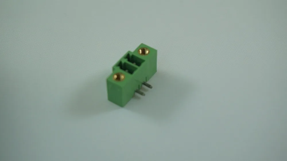 100pcs Pluggable terminal block 3.81mm header 2 poles solder right angle through hole green Tin plated cross 20020111-D021A01LF
100pcs Pluggable terminal block 3.81mm header 2 poles solder right angle through hole green Tin plated cross 20020111-D021A01LF
