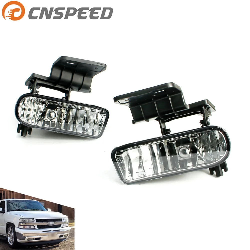 Противотуманная фара CNSPEED CHEVY Silverado 99 02 00 06 Suburban Tahoe прозрачная противотуманная для