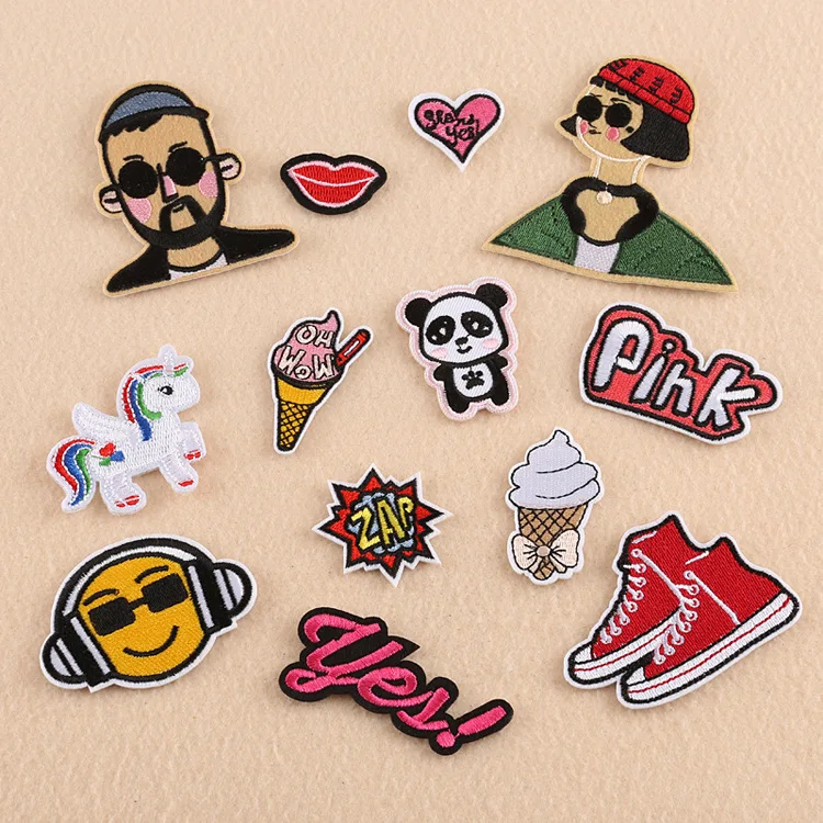 New Patterns With Embroidered Patches Fashion Applique lron on Patch for Clothes Bags DIY Decal Apparel Accessory 1Set
New Patterns With Embroidered Patches Fashion Applique lron on Patch for Clothes Bags DIY Decal Apparel Accessory 1Set
