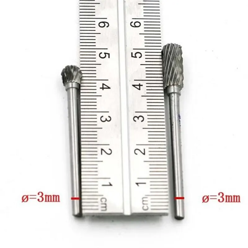 10 Pieces/Set 1/8" Tungsten Carbide Burr Rotary Drill Bits Tools Cutter Files Set Shank P20
10 Pieces/Set 1/8" Tungsten Carbide Burr Rotary Drill Bits Tools Cutter Files Set Shank P20
