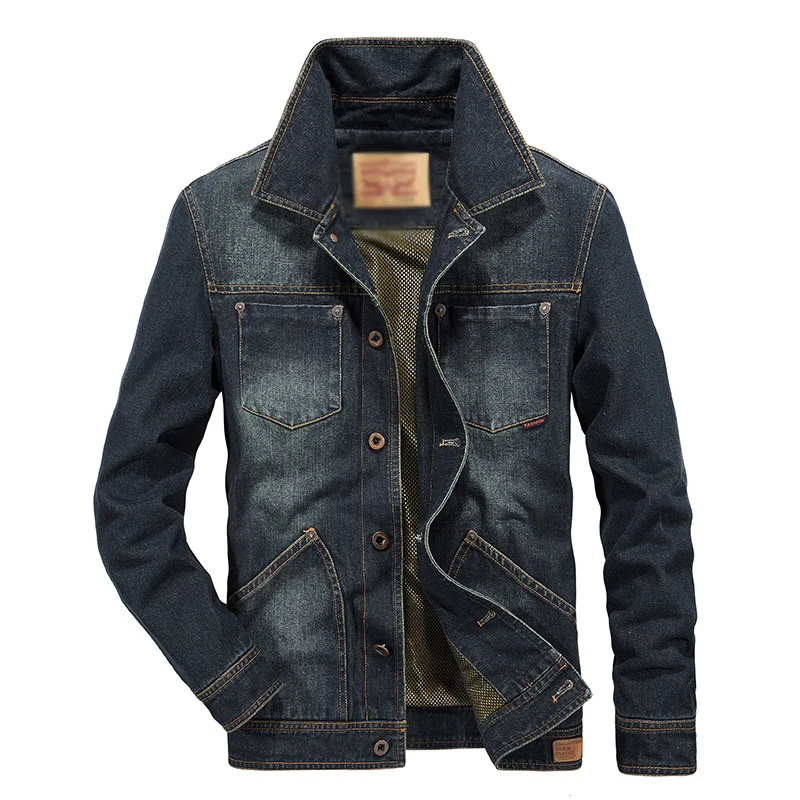 Free Shipping Fashion mens denim jacket long sleeve turn down collar jeans coat outwear single breasted cowboy outfit denim tops
Free Shipping Fashion mens denim jacket long sleeve turn down collar jeans coat outwear single breasted cowboy outfit denim tops