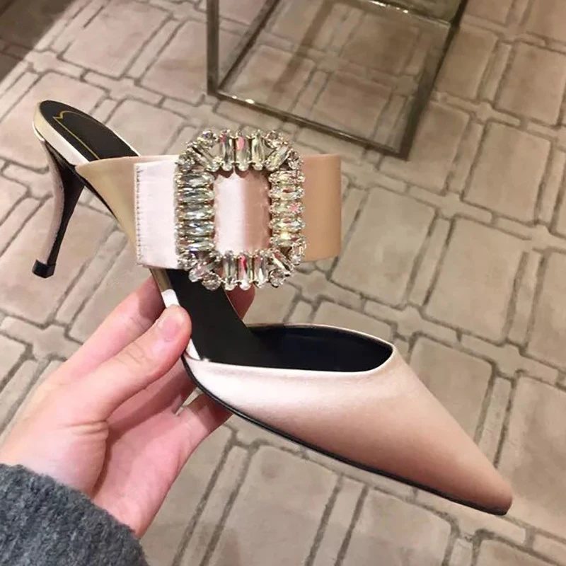 Kmeioo Shoes Woman Wedding Pumps Crystal Sandals Pointed Toe High Heels Evening Shoes Slip On Ladies Jewel Shoes
Kmeioo Shoes Woman Wedding Pumps Crystal Sandals Pointed Toe High Heels Evening Shoes Slip On Ladies Jewel Shoes