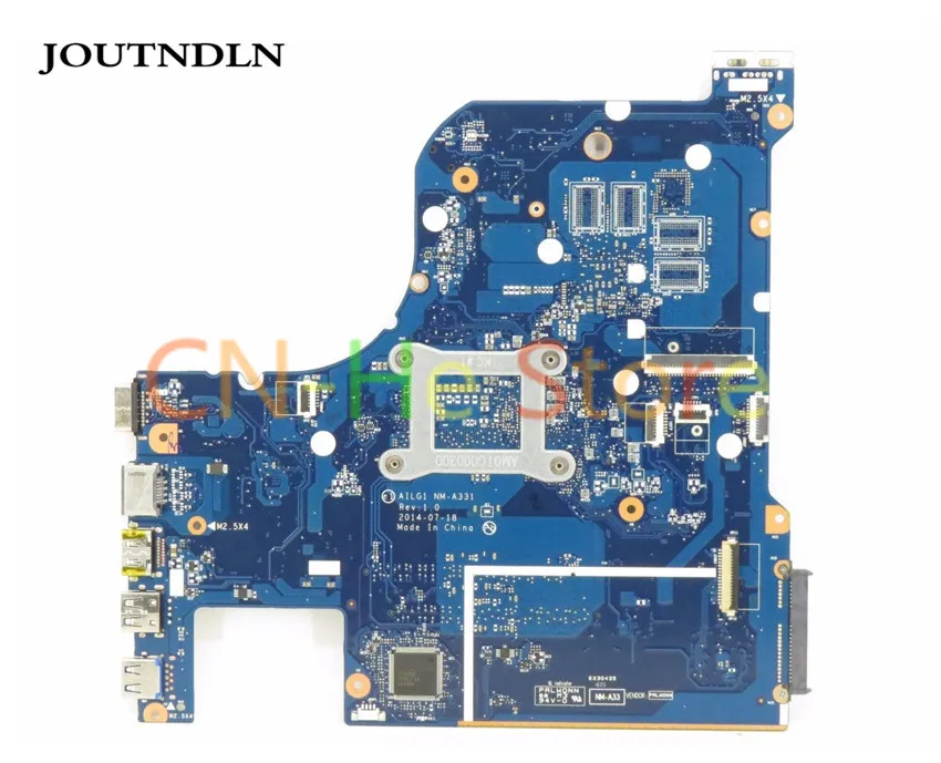 JOUTNDLN FOR Lenovo Z70-80 G70-80 Laptop Motherboard 5B20H14183 AILG1 NM-A331 DDR3L W/ i7-5500U CPU and 820M GPU Tested
JOUTNDLN FOR Lenovo Z70-80 G70-80 Laptop Motherboard 5B20H14183 AILG1 NM-A331 DDR3L W/ i7-5500U CPU and 820M GPU Tested