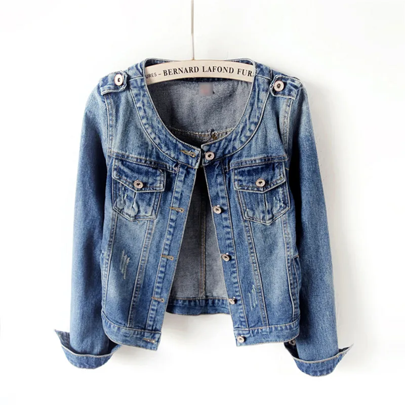 6XL 2022 New Autumn Women Jacket O-Neck Denim Jacket Boyfriend Jean Coat Vintage Streetwear Short Casual Basic Outerwear R771
6XL 2022 New Autumn Women Jacket O-Neck Denim Jacket Boyfriend Jean Coat Vintage Streetwear Short Casual Basic Outerwear R771