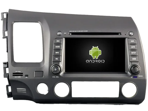 Фото Для HONDA CIVIC 2006 2011 Android 9 0 dvd плеер автомобиля gps Аудио мультимедиа авто стерео