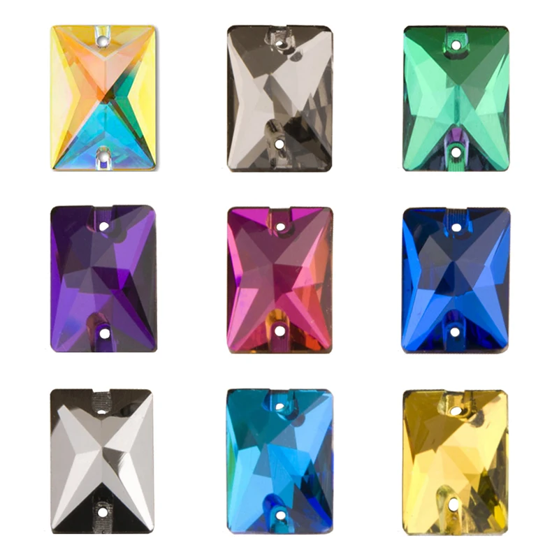 CTPA3bI Rectangle Colorful Glass Flat Shape Sewing Rhinestones Strass DIY Crafts Decoration Glitter Stones For Dancing Dress
CTPA3bI Rectangle Colorful Glass Flat Shape Sewing Rhinestones Strass DIY Crafts Decoration Glitter Stones For Dancing Dress
