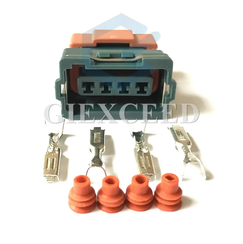 2 Sets 4 Pin Female MAFS S13 SR20 Mass Air Flow Sensor Connector AMP Tyco Plug Electrical Sealed Auto Socket
2 Sets 4 Pin Female MAFS S13 SR20 Mass Air Flow Sensor Connector AMP Tyco Plug Electrical Sealed Auto Socket