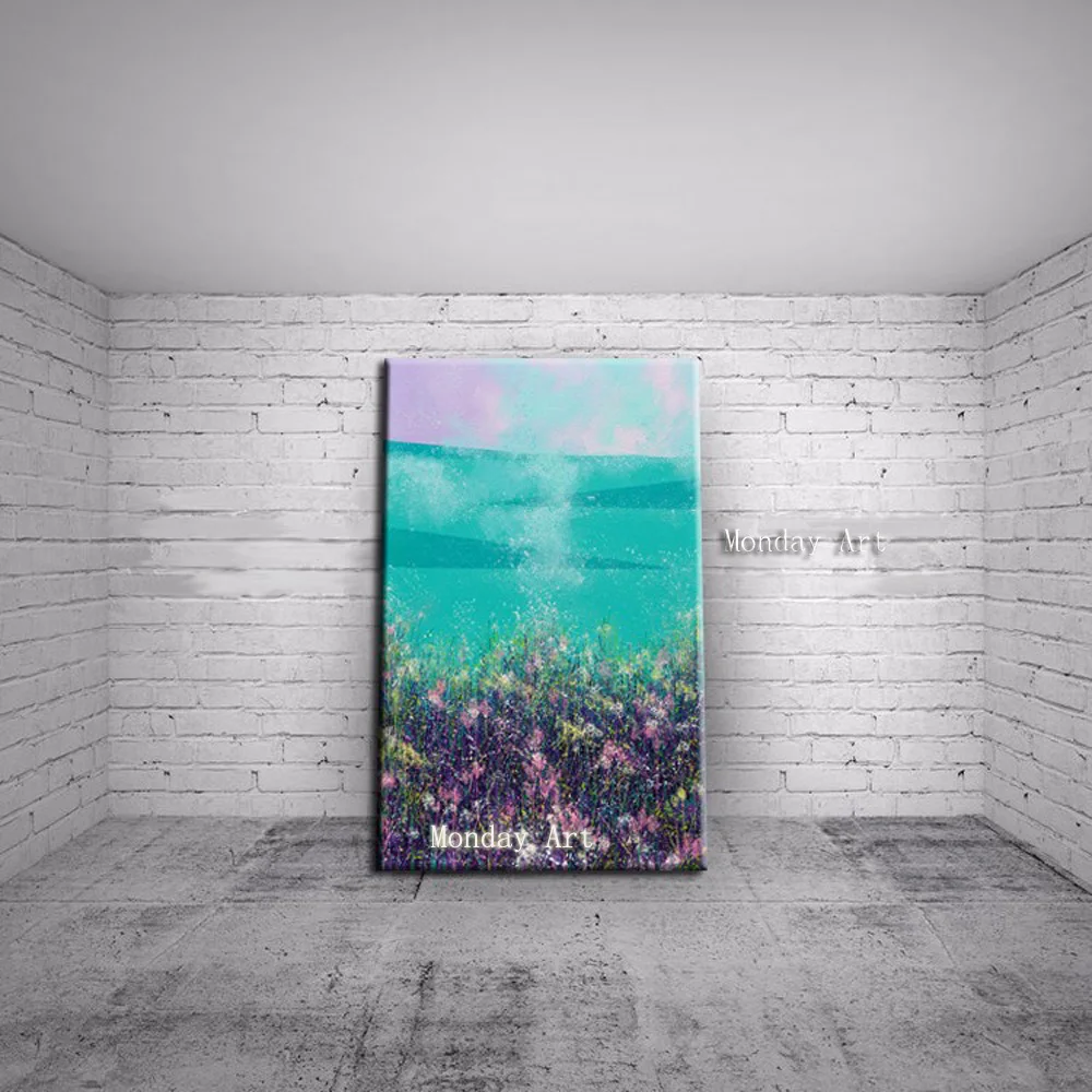 Free Shipping Handmade Abstract Colorful Flower sea Oil Painting Wall Art Canvas Decor Wall Picture Unframed Painting Home deco
Free Shipping Handmade Abstract Colorful Flower sea Oil Painting Wall Art Canvas Decor Wall Picture Unframed Painting Home deco