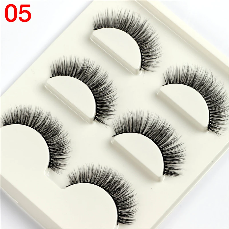 3 Pairs 3D Eyelashes Natural Tapered Black Terrier Soft False Eyelashes Fashion Makeup Volume Messy Cross Fake Eyelashes 05
3 Pairs 3D Eyelashes Natural Tapered Black Terrier Soft False Eyelashes Fashion Makeup Volume Messy Cross Fake Eyelashes 05