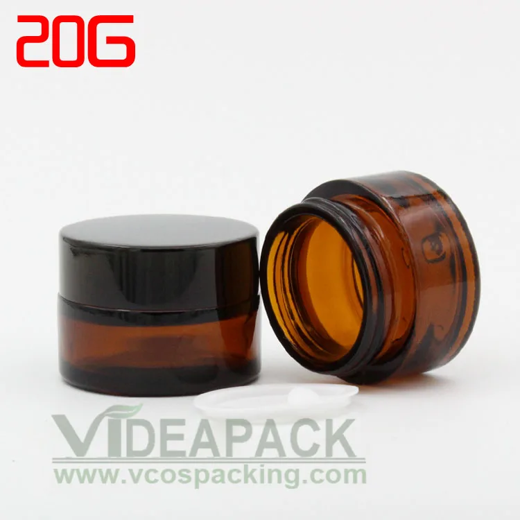 50pcs 20g 30g Cosmetics Empty bottles / lotion bottle / brown glass cream jar / BB cream jar black foil cover
50pcs 20g 30g Cosmetics Empty bottles / lotion bottle / brown glass cream jar / BB cream jar black foil cover