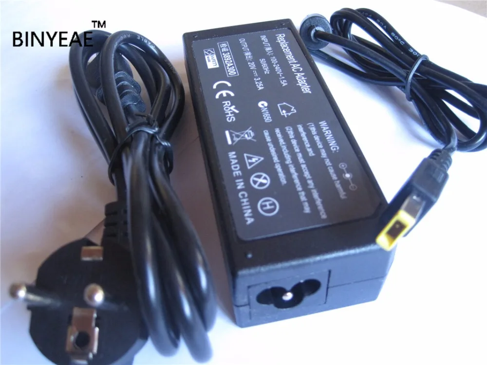20V 3.25A 65W AC /DC Power Supply Adapter Battery Charger for Lenovo 0B47461 0B47458 0A65802 0B47462 0B47456
20V 3.25A 65W AC /DC Power Supply Adapter Battery Charger for Lenovo 0B47461 0B47458 0A65802 0B47462 0B47456