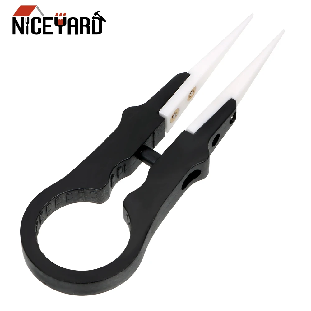 NICEYARD High Temperature Resistance Ceramic Insulation Tweezers Forceps Multifunctional
NICEYARD High Temperature Resistance Ceramic Insulation Tweezers Forceps Multifunctional