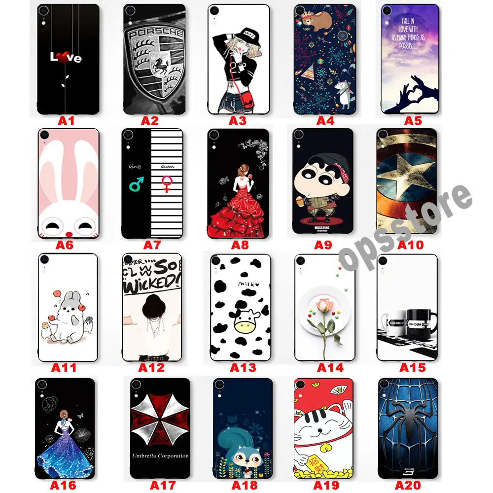 Чехол для iphone X XS XSmax XR 6 6s 7 8 мягкий 3D рельефный TPU plus животное + чашка цветок чехол