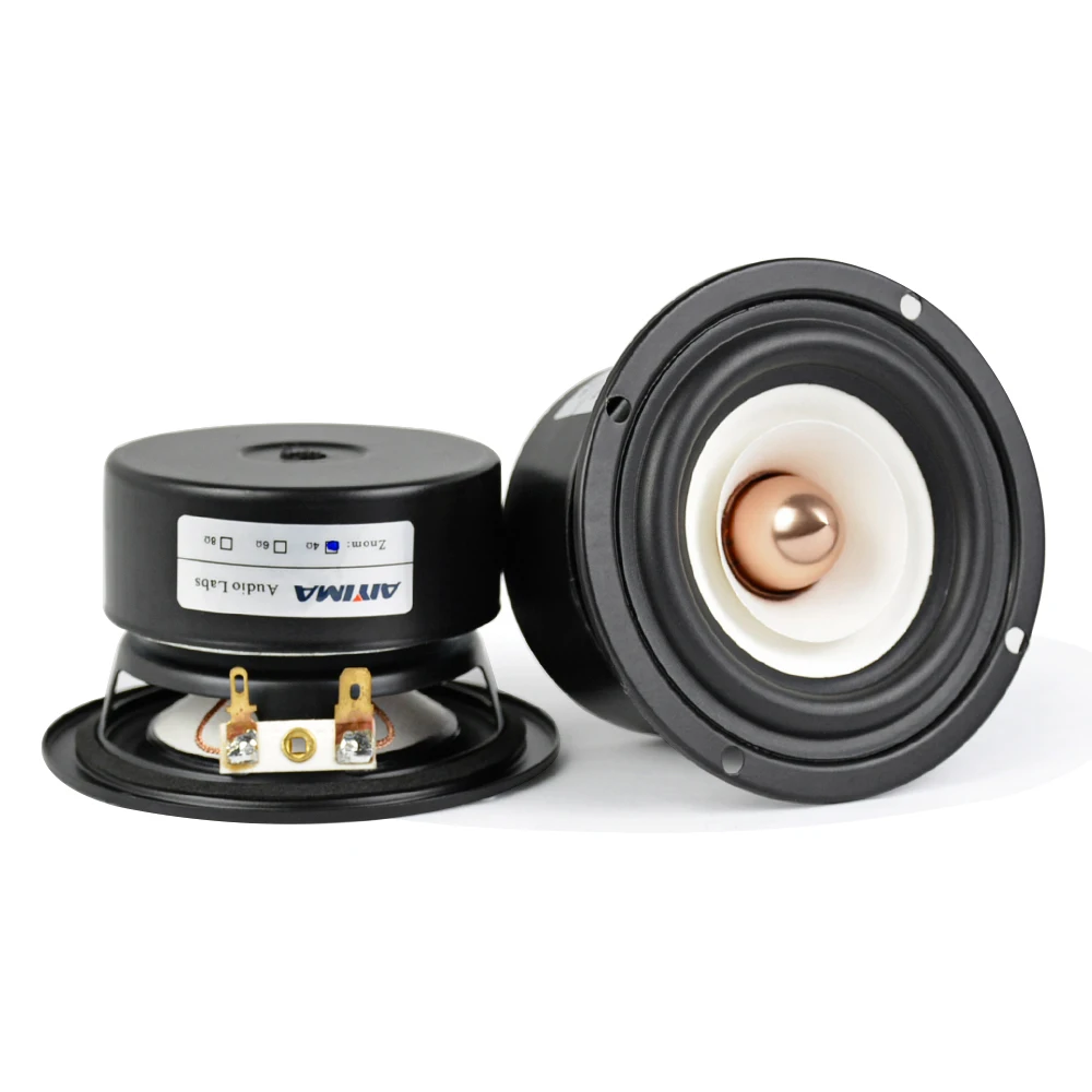 AIYIMA 3Inch Mini Audio Portable Speakers 4Ohm 8Ohm 15W Full Range Hifi Bass Speaker Altavoz Portatil Speaker DIY 2Pcs
AIYIMA 3Inch Mini Audio Portable Speakers 4Ohm 8Ohm 15W Full Range Hifi Bass Speaker Altavoz Portatil Speaker DIY 2Pcs