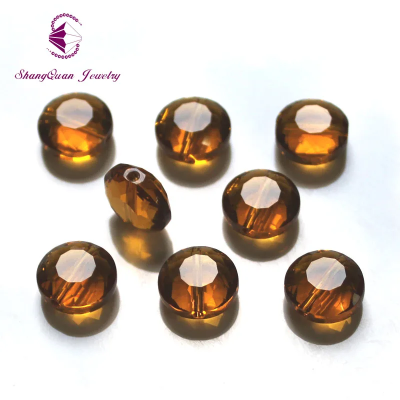5A+ 12MM 100 piece/lot Flat Round Ball Faceted Glass Crystal Beads for DIY Jewelry Making Wholesale
5A+ 12MM 100 piece/lot Flat Round Ball Faceted Glass Crystal Beads for DIY Jewelry Making Wholesale