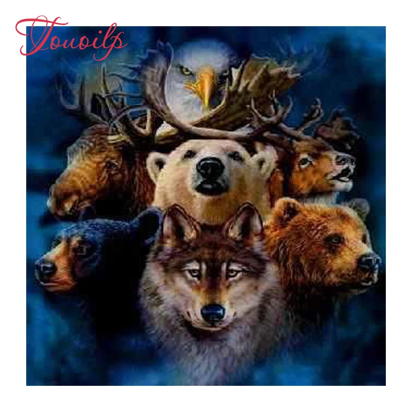5D diy diamond embroidery eagle wolf full square round drill diamond painting Cross Stitch Rhinestone mosaic home decoration
5D diy diamond embroidery eagle wolf full square round drill diamond painting Cross Stitch Rhinestone mosaic home decoration