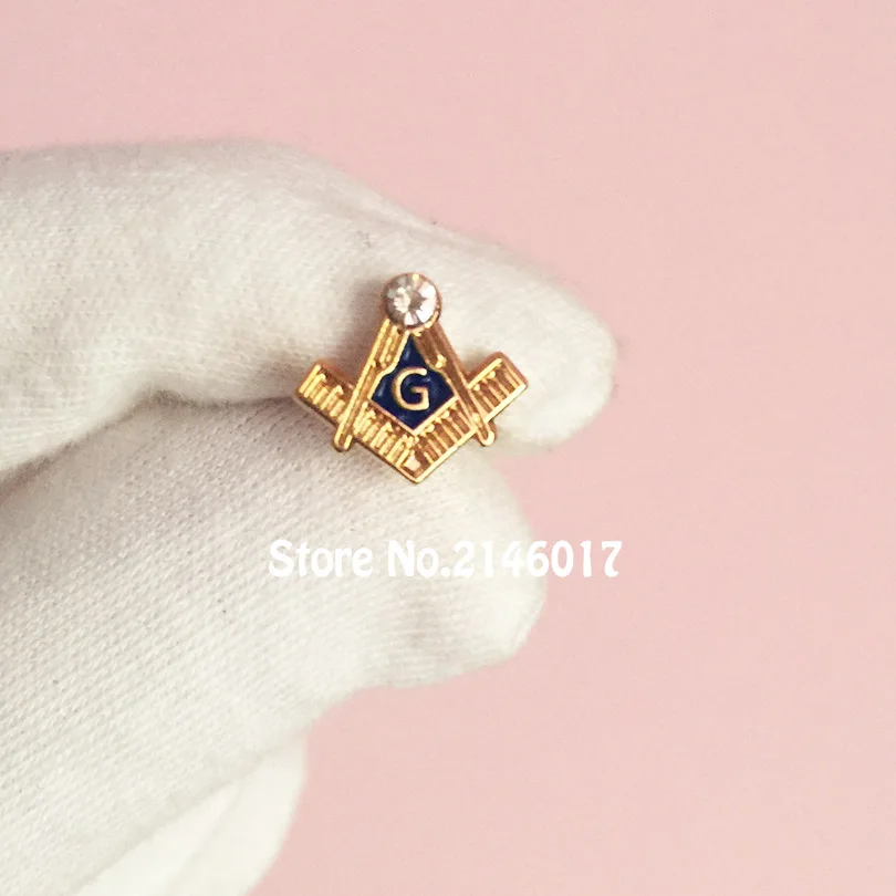 11mm Small Cute Size Masonic Free Masons Lapel Pins Square and Compass G with Rhinestone Enamel Pin Brooches Masonry Metal Badge
11mm Small Cute Size Masonic Free Masons Lapel Pins Square and Compass G with Rhinestone Enamel Pin Brooches Masonry Metal Badge