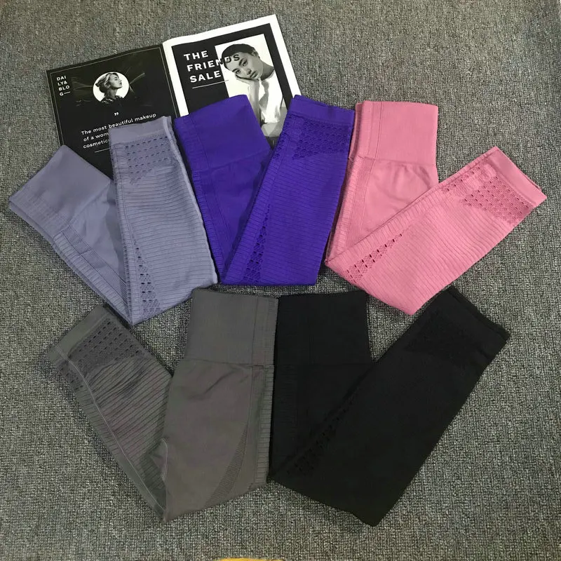 Hollow Out High Waist Energy Seamless Sport Crops Leggings Yoga Capris Fitness Gym Pants Women Running Workout Athletic Trouser
Hollow Out High Waist Energy Seamless Sport Crops Leggings Yoga Capris Fitness Gym Pants Women Running Workout Athletic Trouser
