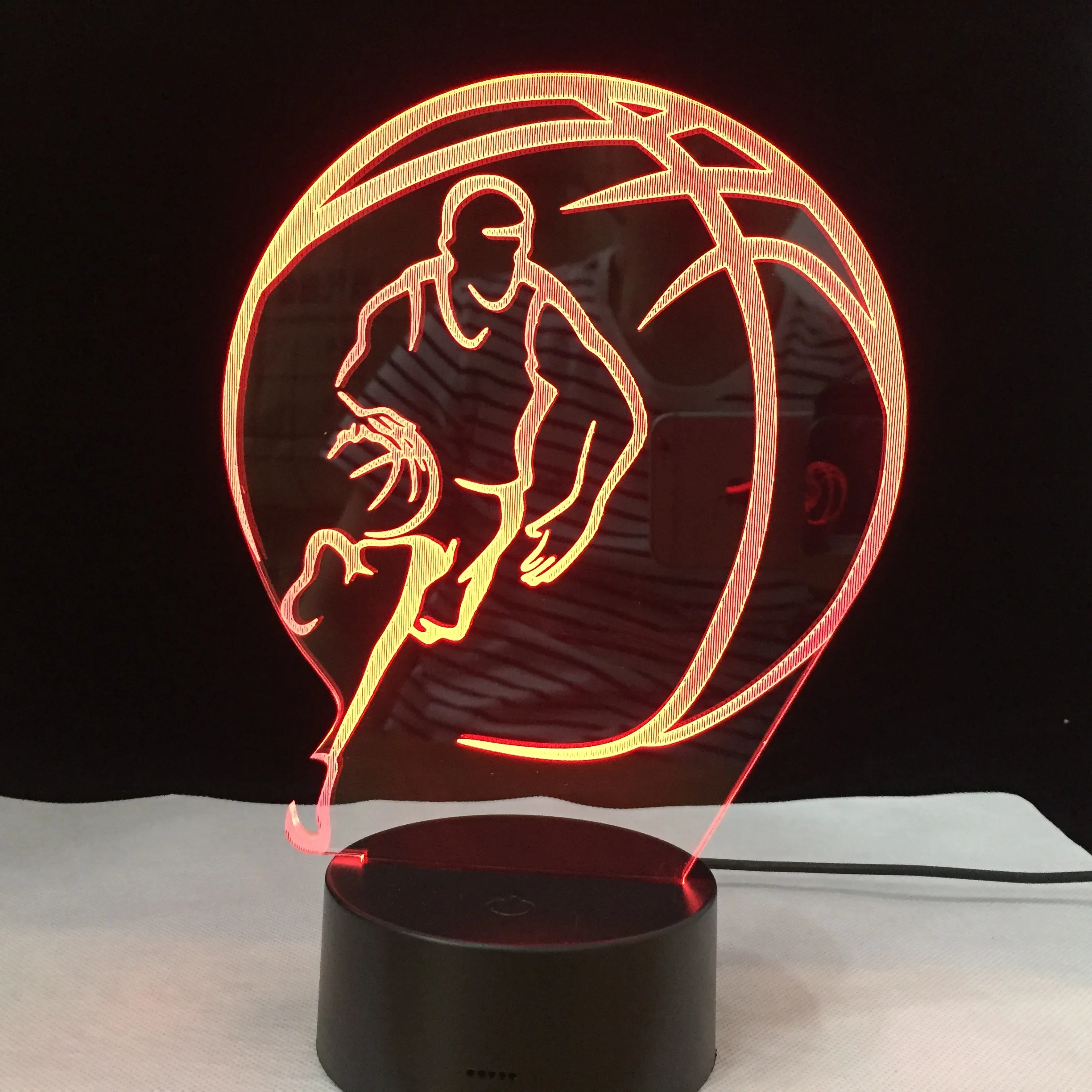 3D Lamp Basketball Sports Shape Decor LED Night Light Home Table Decorative Lamp Child Kids Baby Kit Nightlight Dropshiping
3D Lamp Basketball Sports Shape Decor LED Night Light Home Table Decorative Lamp Child Kids Baby Kit Nightlight Dropshiping