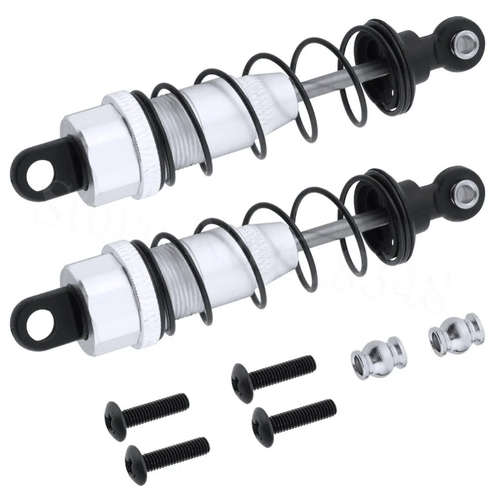 2pcs For RC TAMIYA CC01 Upgrade Parts Aluminum Oil Shock Absorber Assembled 83mm Adjustable
2pcs For RC TAMIYA CC01 Upgrade Parts Aluminum Oil Shock Absorber Assembled 83mm Adjustable
